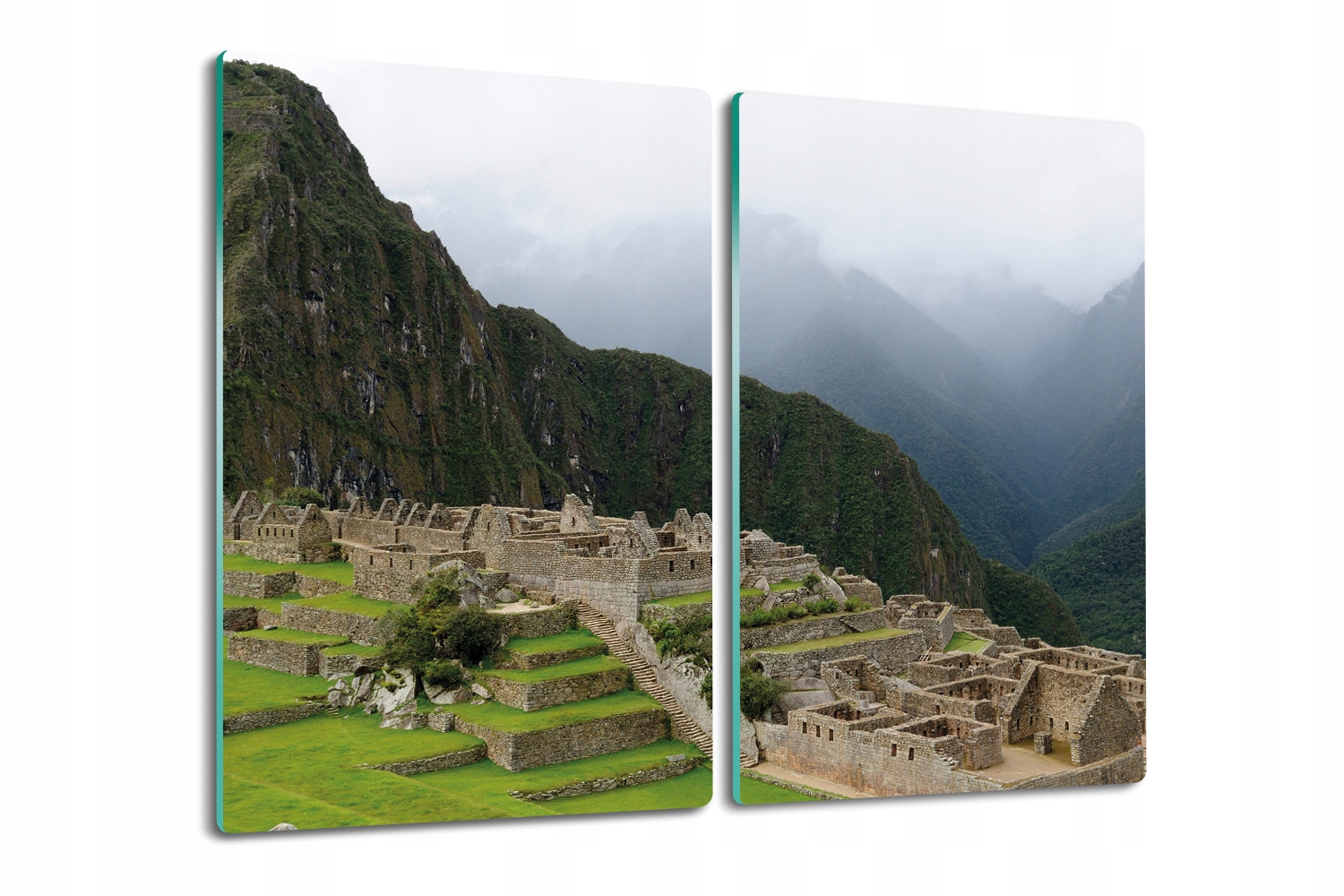 Kuchyňská deska Vál z tvrzeného skla 2x30x52 Hora Machu Picchu