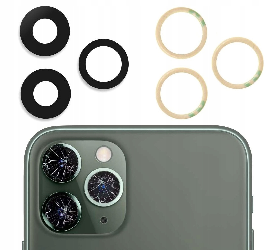 SZYBKA SZKŁO OSŁONA APARATU DO IPHONE 11 PRO Pasuje do marki Apple
