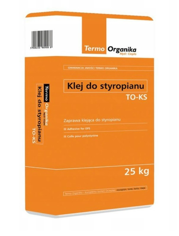 Klej do styropianu TO-KS 25 kg Termo Organika