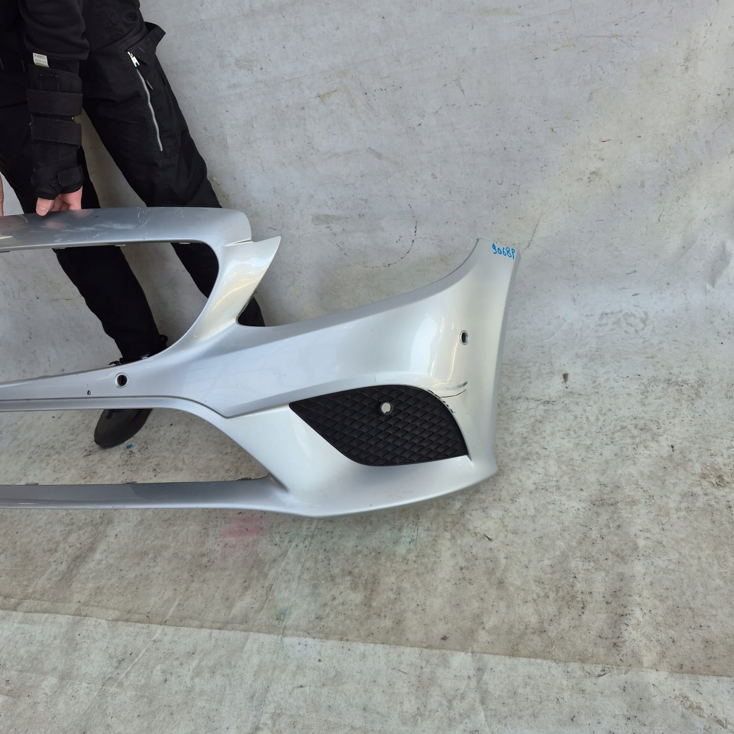 MERCEDES C-KLASA W205 LIFT 18-21 bumper front front PDC