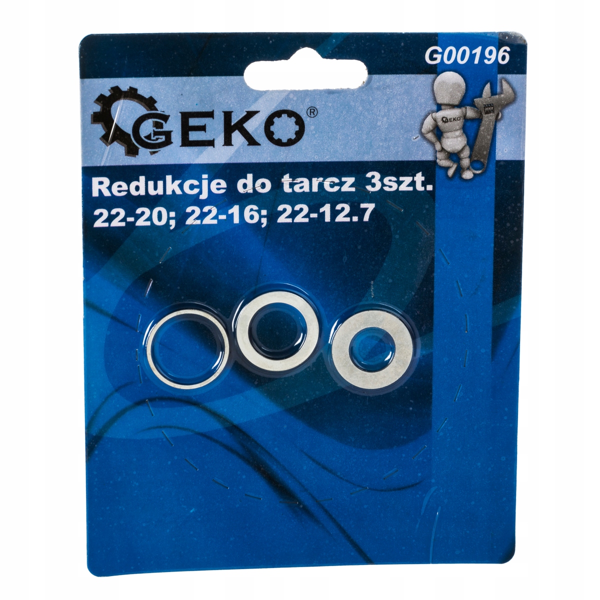 

Redukcje Do Tarcz 3szt. 22x20 22x16 22x12,7