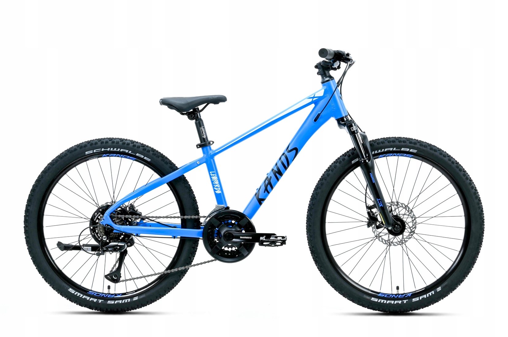 Rower Mtb 24 Kands Leopardo niebieski mat R13 wzrost 130-150 cm 2026