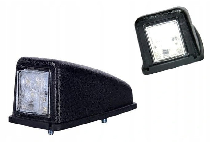 LAMPA OBRYSOWA BIAŁA LED NAROŻNA PRZYCZEPKA