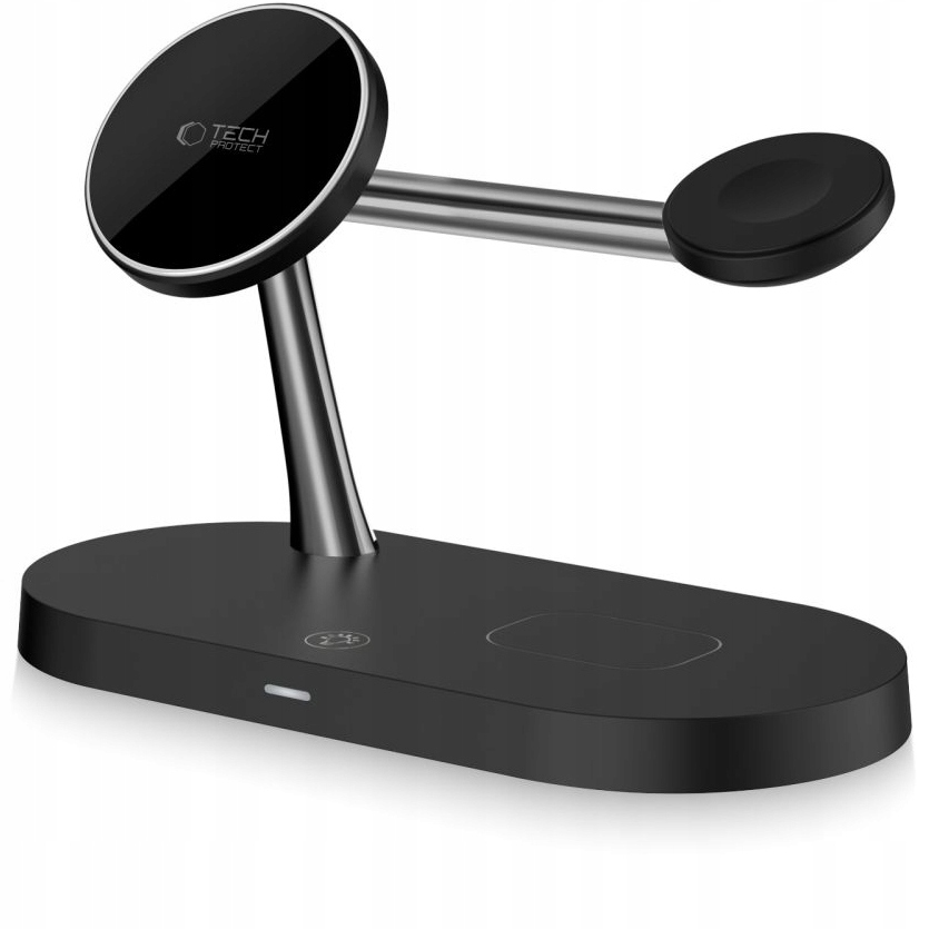 Ładowarka indukcyjna do telefonu AirPods 3w1 Tech-Protect 15W, do MagSafe