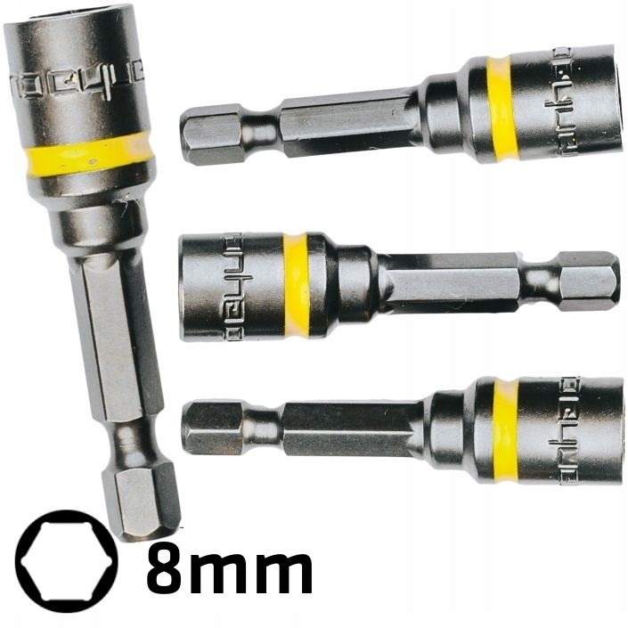 

PiranhaCut Udarowa nasadka magnetyczna 8mm farmer