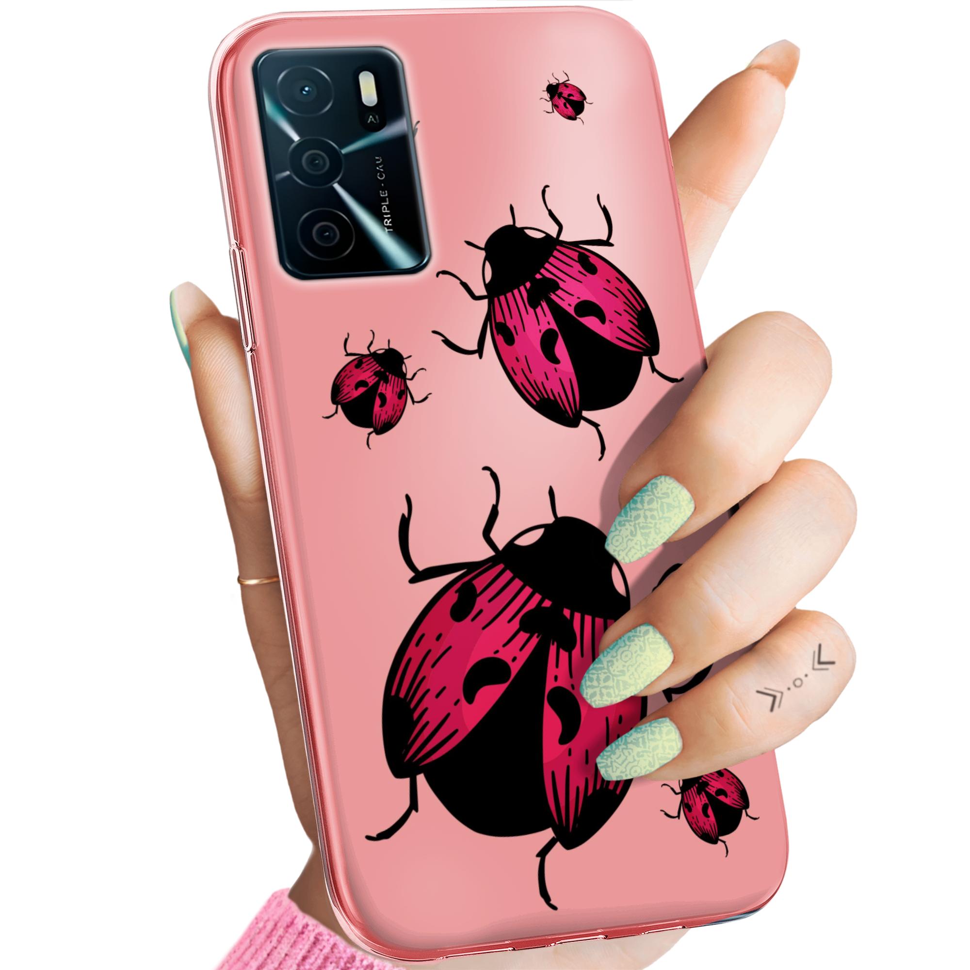 Etui Do Oppo A16 A16S Biedronka Z Biedronką Ladybug Obudowa Case
