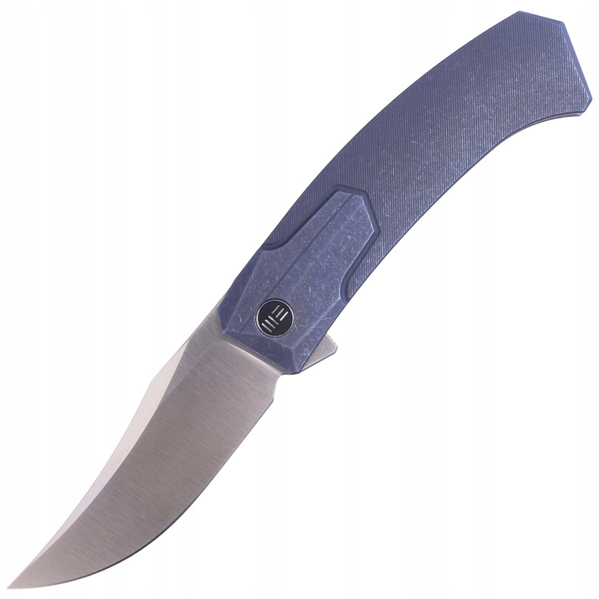 Nůž skládací We Knife Shuddan Blue Titanium, saténová povrchová úprava Cpm 20CV od Rafala