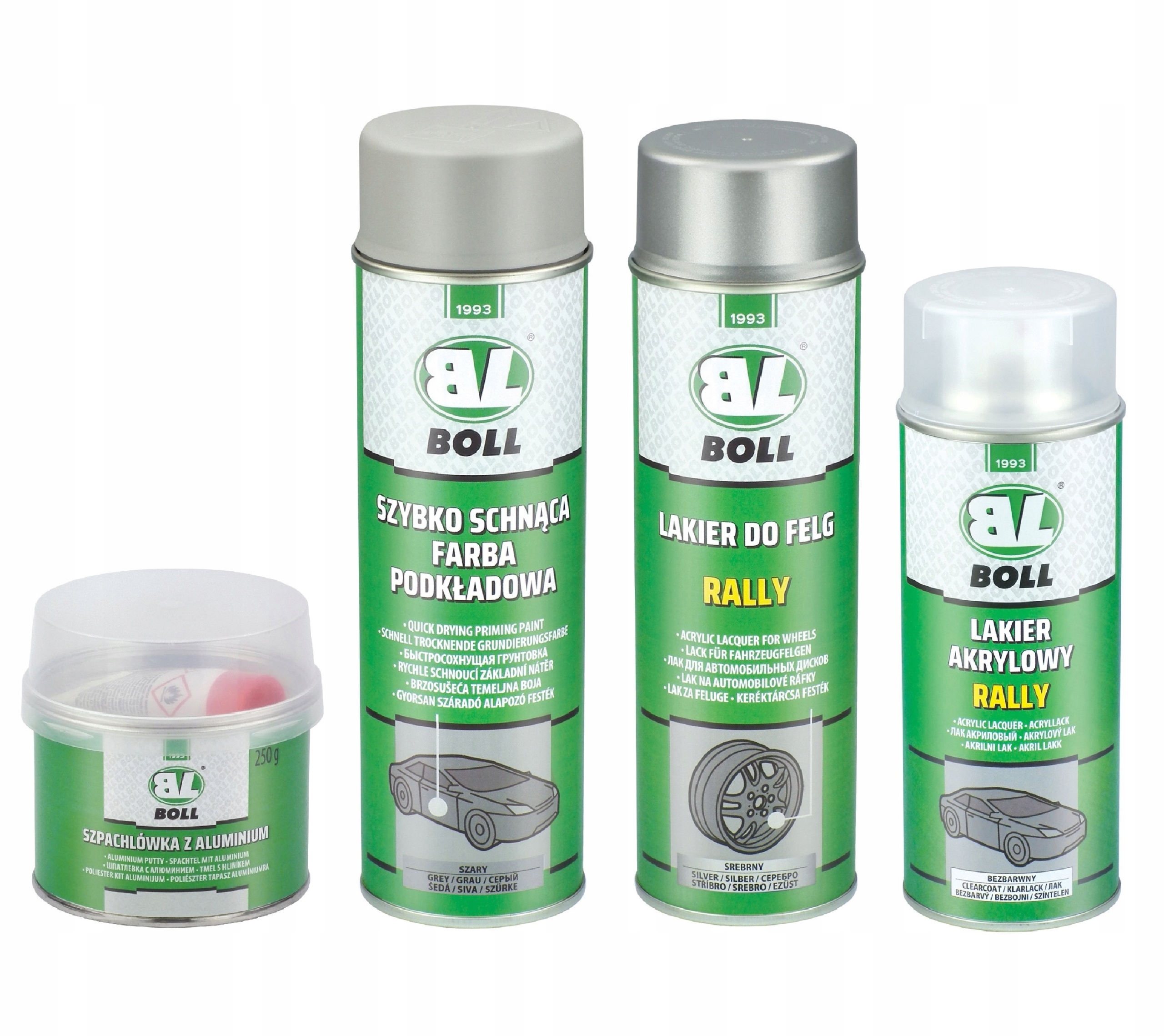 

Boll Zestaw Regeneracja Naprawa Felg Alu Srebrny