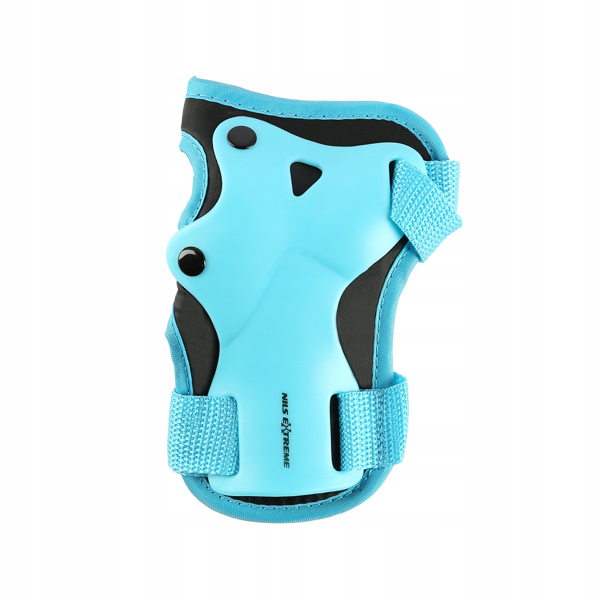 OCHRANIACZE NA KOLANA ŁOKCIE NADGARSTKI ROLKI ZESTAW DLA DZIECI DOROSŁYCH M Kolor niebieski