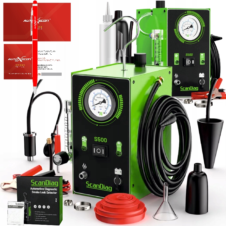 Generátor Dymu Scandiag S500 zadymovač Pumpa Manometer Regulačný prietok