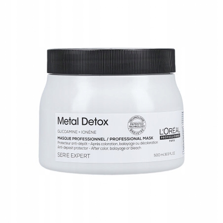 L’oreal Professionnel Metal Detox Maska pro barvené vlasy 500 ml