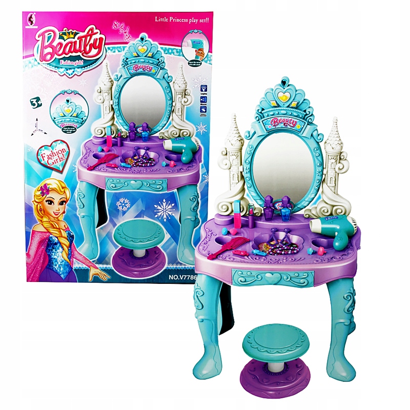 

Zestaw Fashion Girls Toaletka Beauty Z Akcesoriami