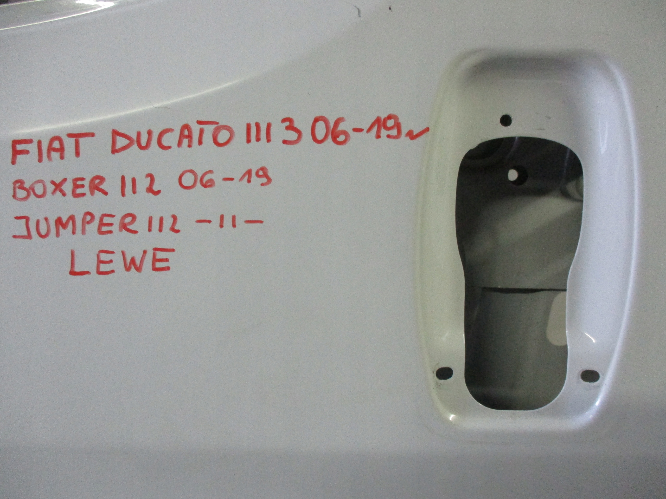 door left front Fiat Ducato 3 06r- Boxer Jumper