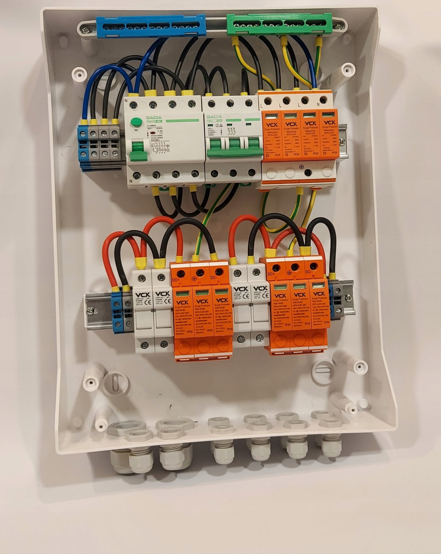 Rozdzielnica Pv Dc/ac 1000V Fotowoltaika 2 stringi