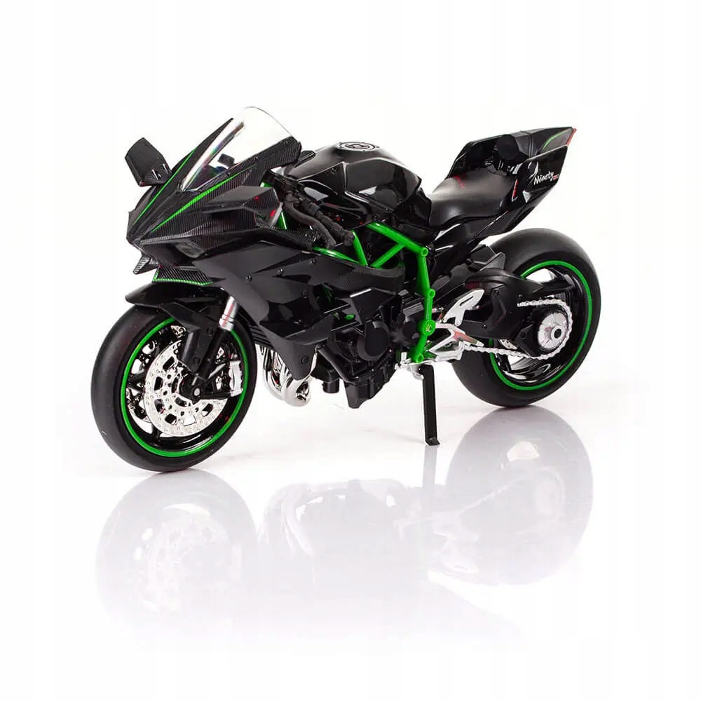 METALOWY MOTOR MOTOCYKL ŚCIGACZ WYŚCIGOWY MODEL ZABAWKA 1:12 Model MOTOR