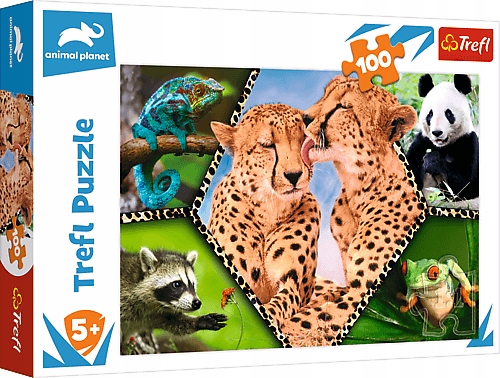 

Puzzle 100 Piękno Natury Animal Planet Trefl 16424