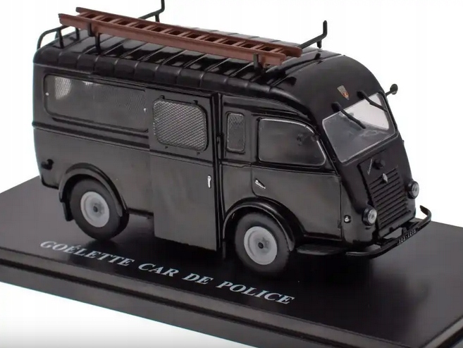 Renault Goelette 1400 Kg Car de Police 1962 1:43 Altaya