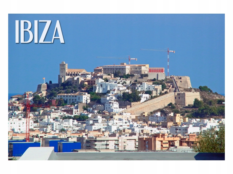 

Hiszpania Ibiza Zamek Magnes na lodówkę