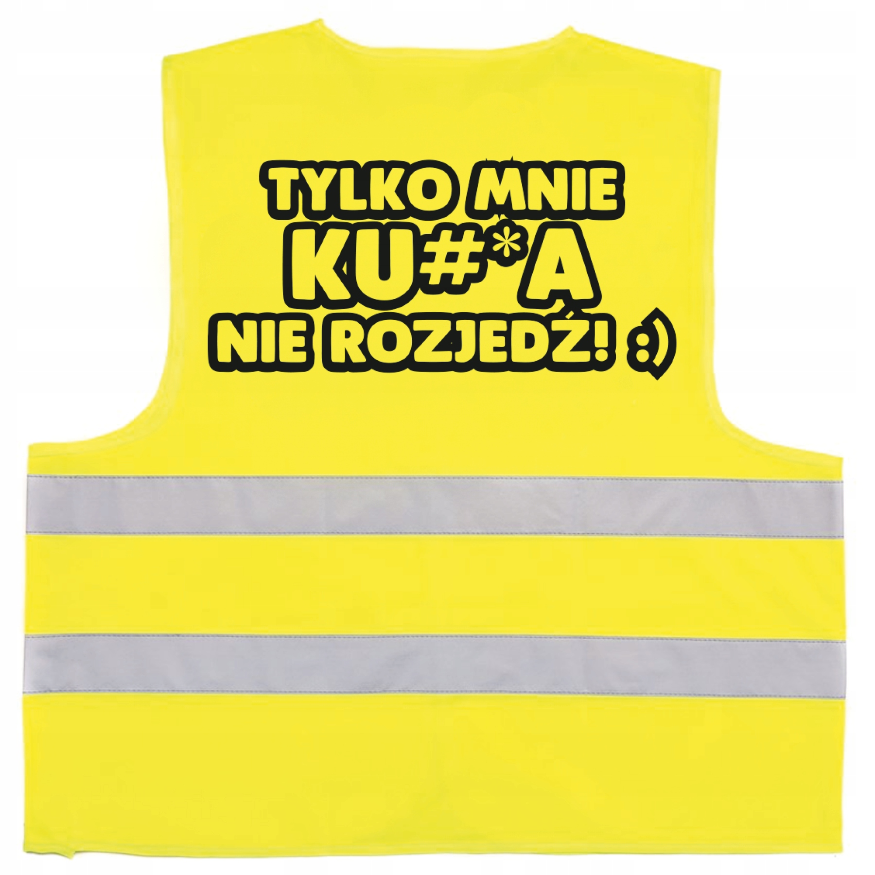 KAMIZELKA ODBLASKOWA NA MOTOCYKL SKUTER WZORY