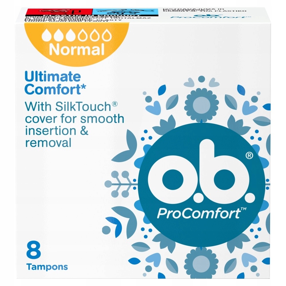 

O.B.ProComfort Normal komfortowe tampony 1op.-8sz