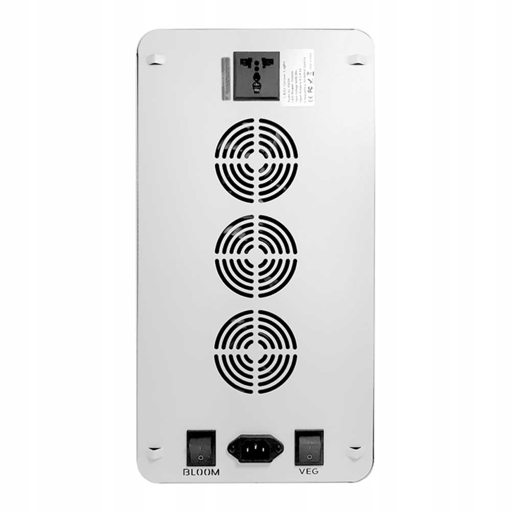 LAMPA DO WZROSTU UPRAWY ROŚLIN GROW 100x LED 1500W Długość 31 cm