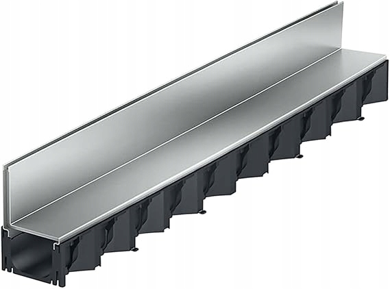 Štěrbinový rošt z pozinkované oceli 1 m Self Aco koryto