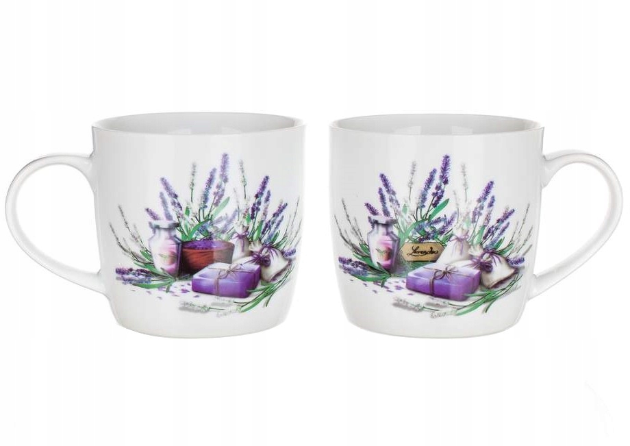 

Banquet 2 x Kubek Kubki Do Herbaty Kawy Lawenda