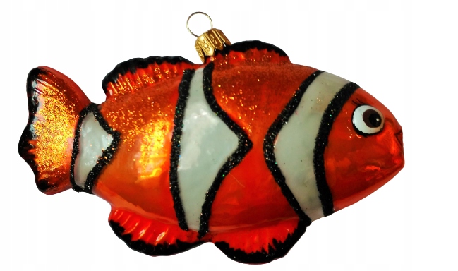 

Bombki Choinkowe Szklane Rybka Nemo 13cm