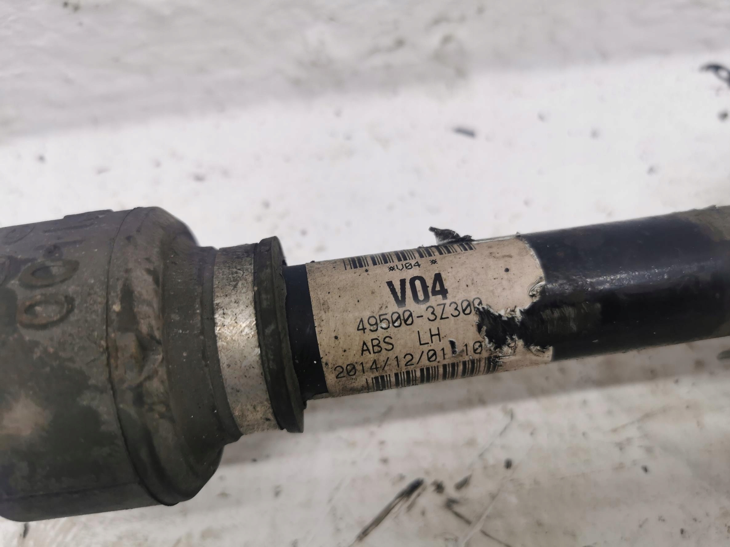 semi-axis short. left HYUNDAI I40 1.7 CRDi 49500-3Z300