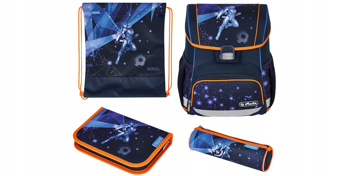 TORNISTER SZKOLNY HERLITZ LOOP PLUS GALAXY GAME Marka Herlitz