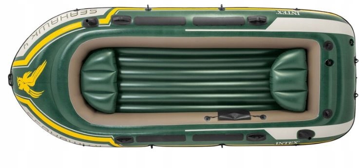 Ponton Seahawk 4 osobowy wiosła pompka Intex 68351 Marka Intex