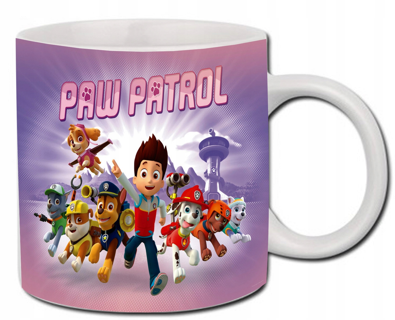 

Kubek Psi Patrol Paw Mikołaj Skye Dziewczynka Imię