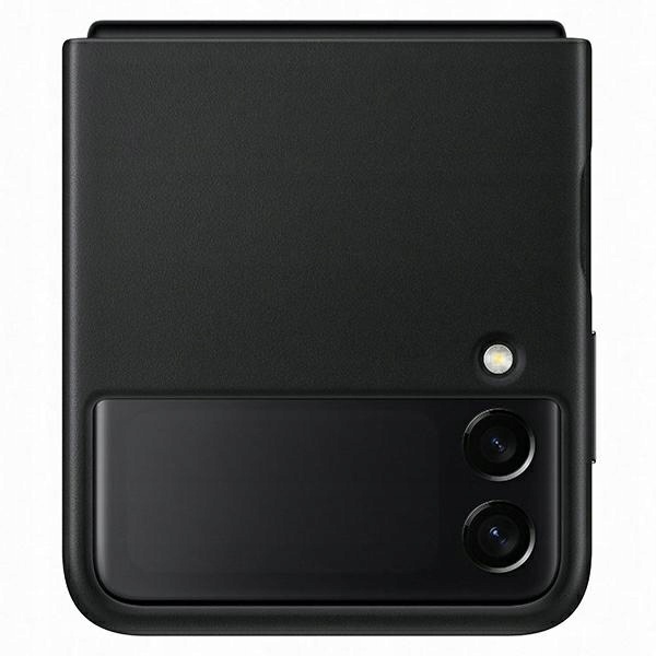 Puzdro Samsung EF-VF711LBEGWW Flip 3čierna/čierna Leather Cover