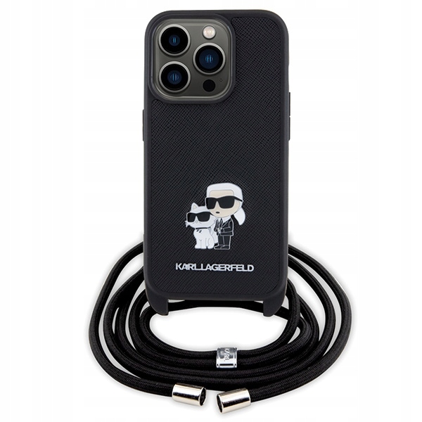 Karl Lagerfeld KLHCP15LSAKCPSK Etui Do Iphone 15 Pro 6,1 Hardcase Crossbody