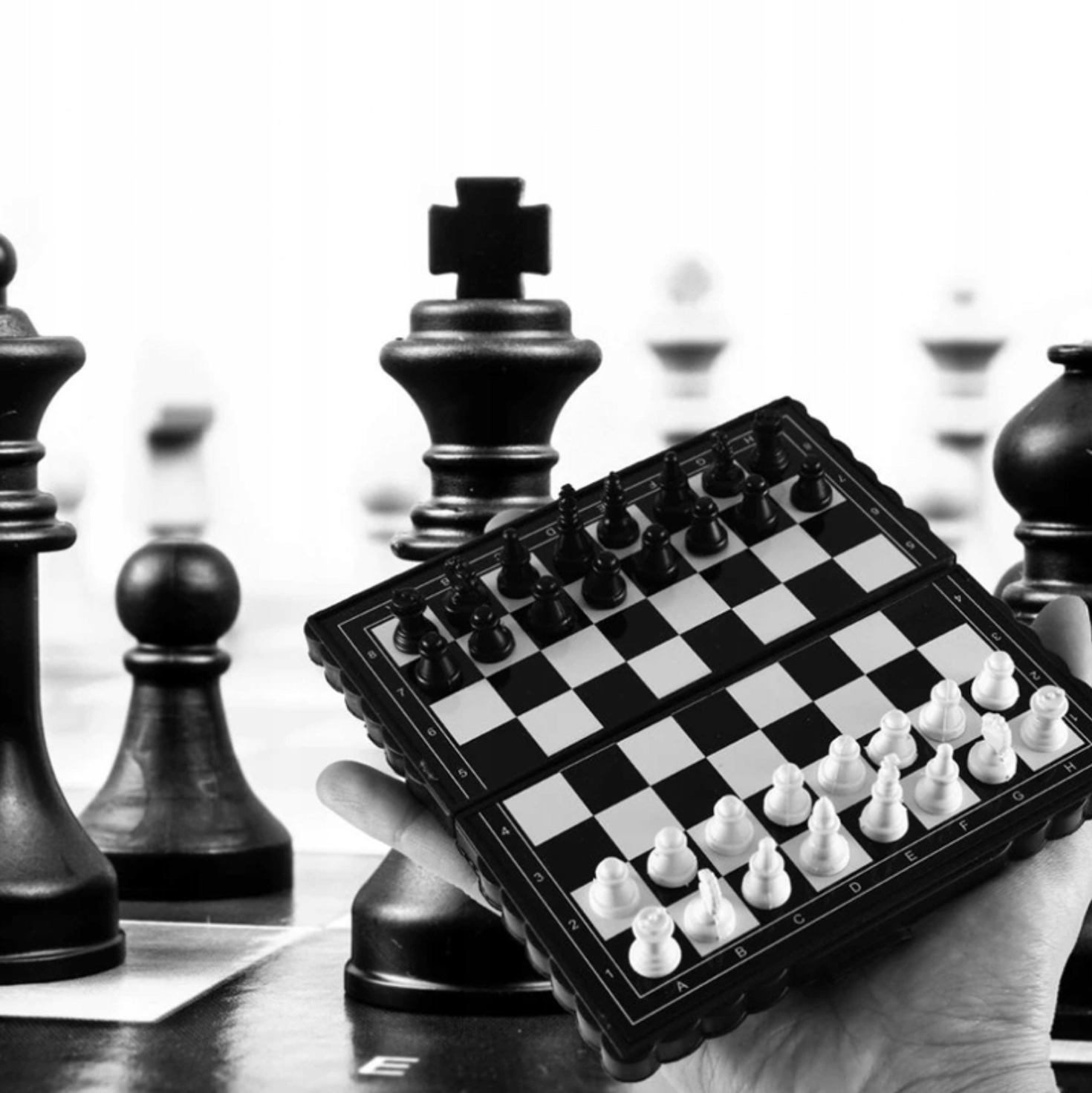 SZACHY WARCABY MAGNETYCZNE GRA CHESS PRZENOŚNE 2w1