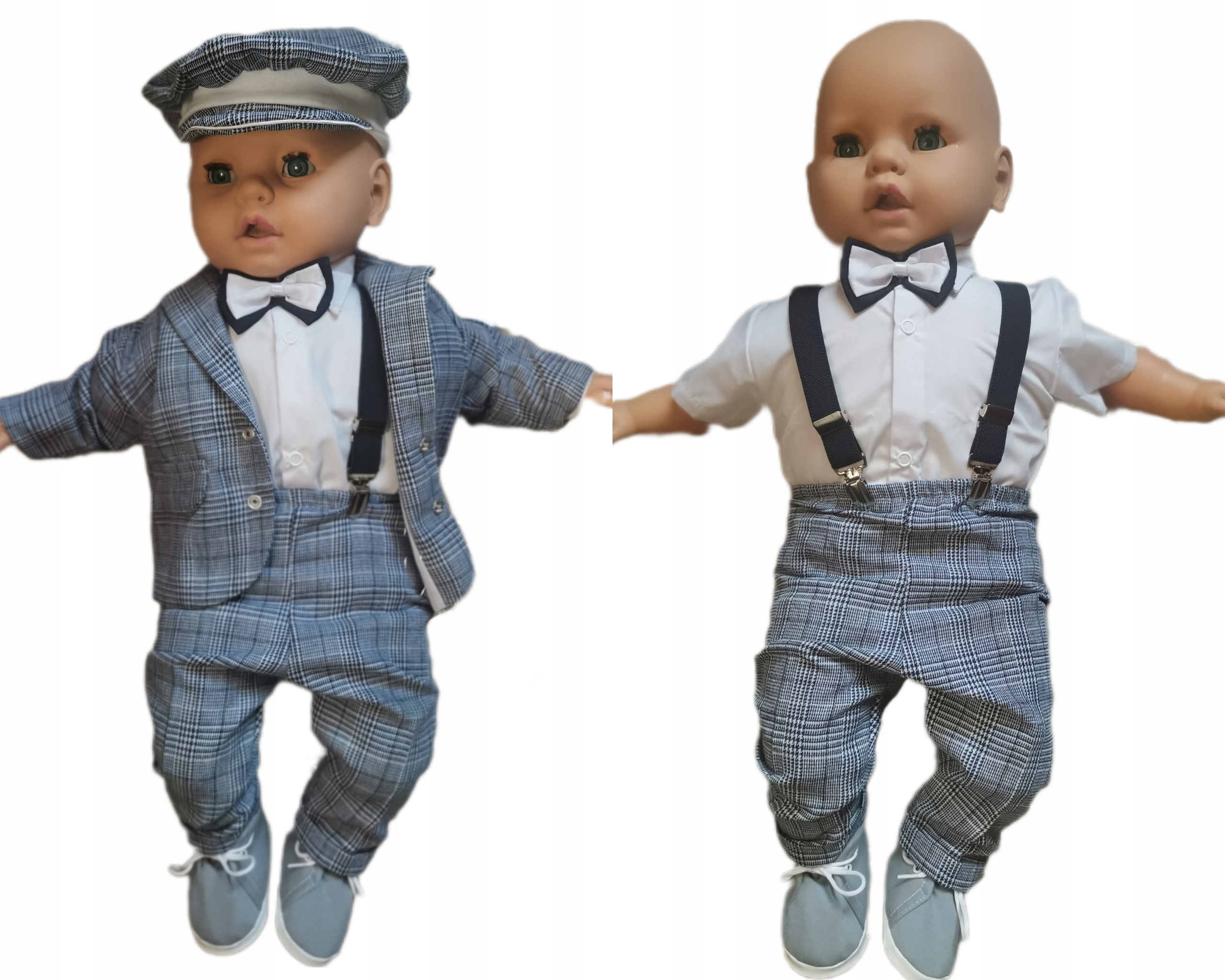 GARNITUR do chrztu ubranko LATO chrzest komplet 74