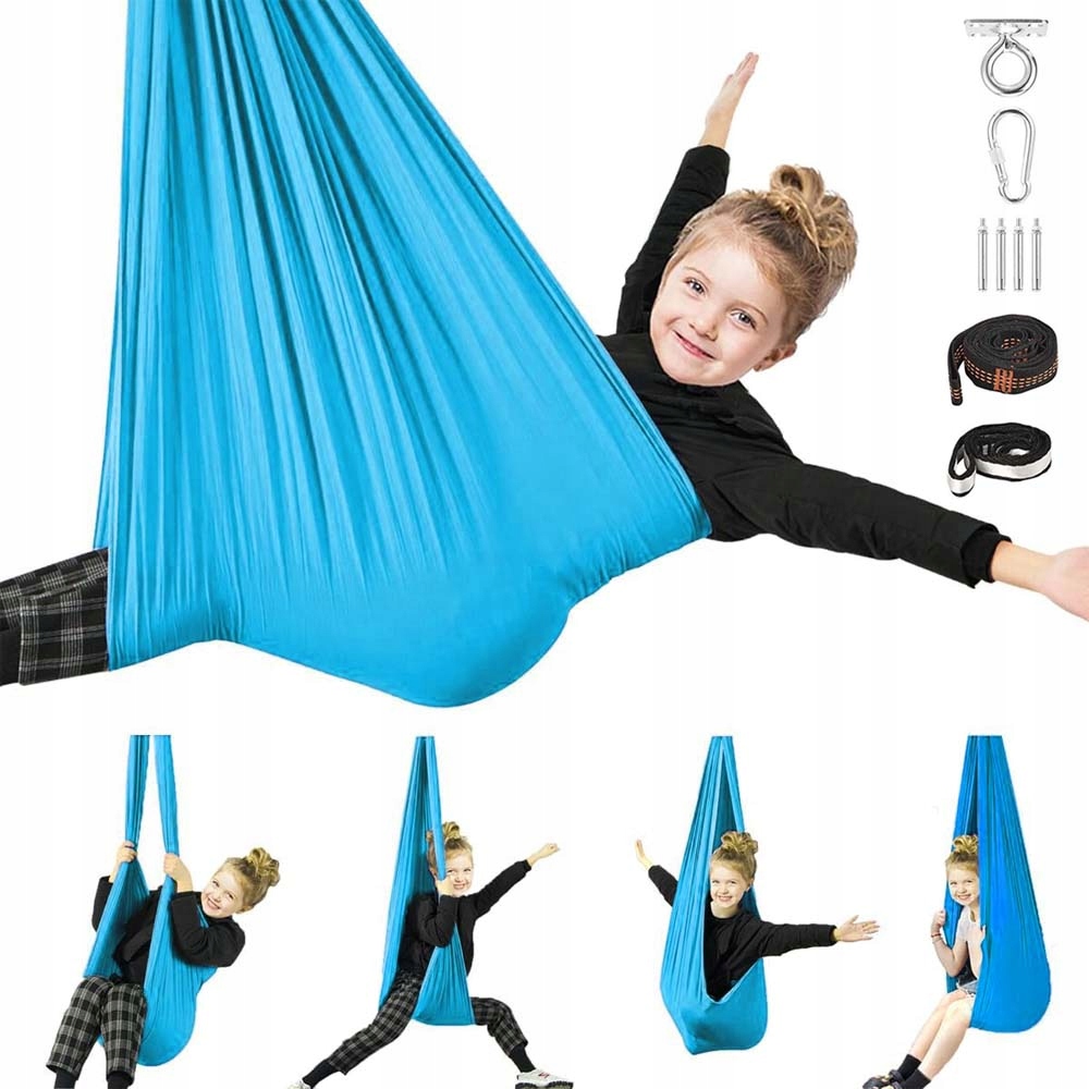 Szarfa Akrobatyczna Zestaw Chusta Aerial Silk Wielofunkcyjna 280CM Miękki