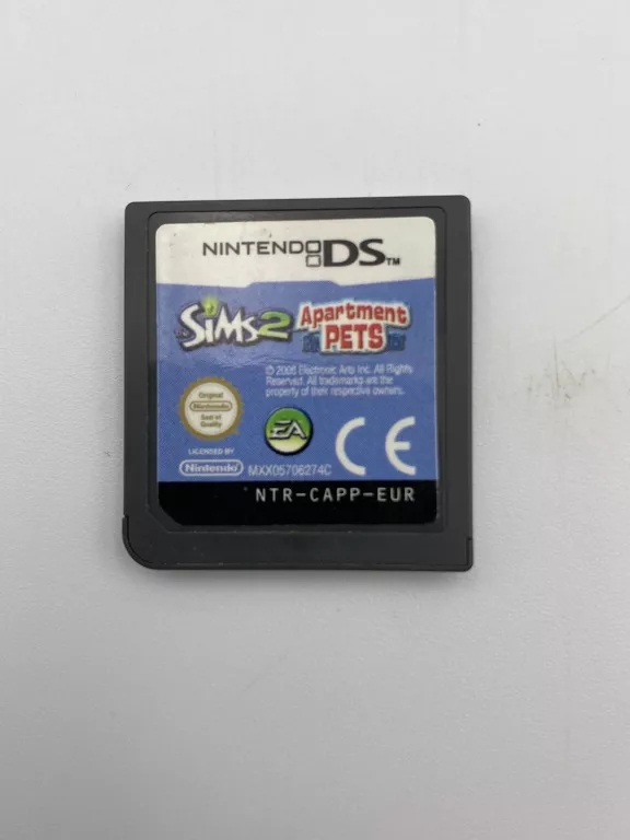 NINTENDO DS SIMS 2 ИГРОВЫЕ ПИТОМЦЫ КВАРТИРА