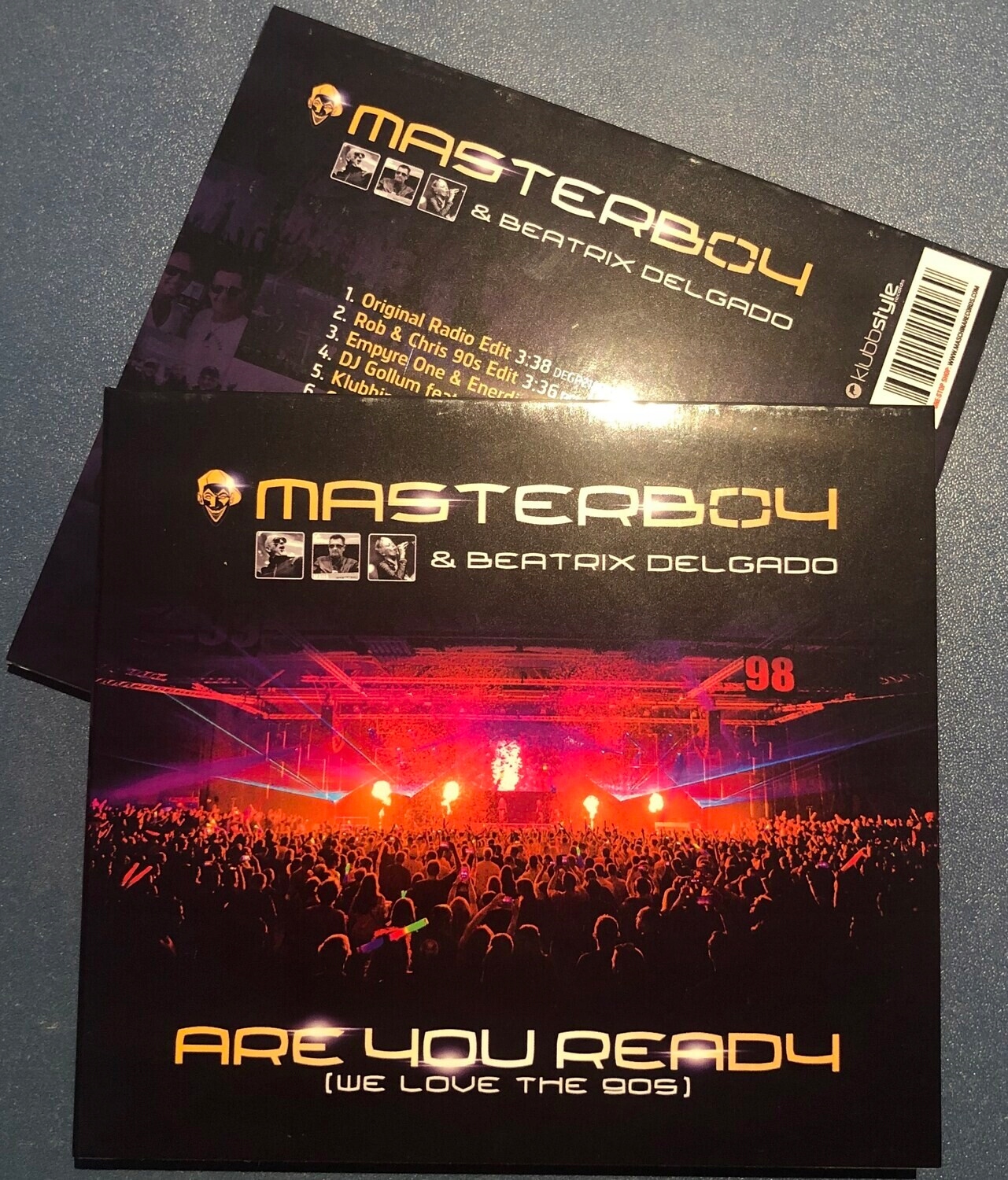 CD: Masterboy & Beatrix Delgado – Are You Ready (We Love The 90s)