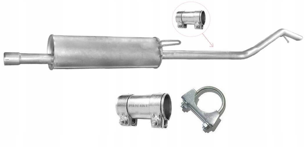 Pontiac Trans Sport 2.3 3.1 3.4 3.8 (1990-1996) Tlumič