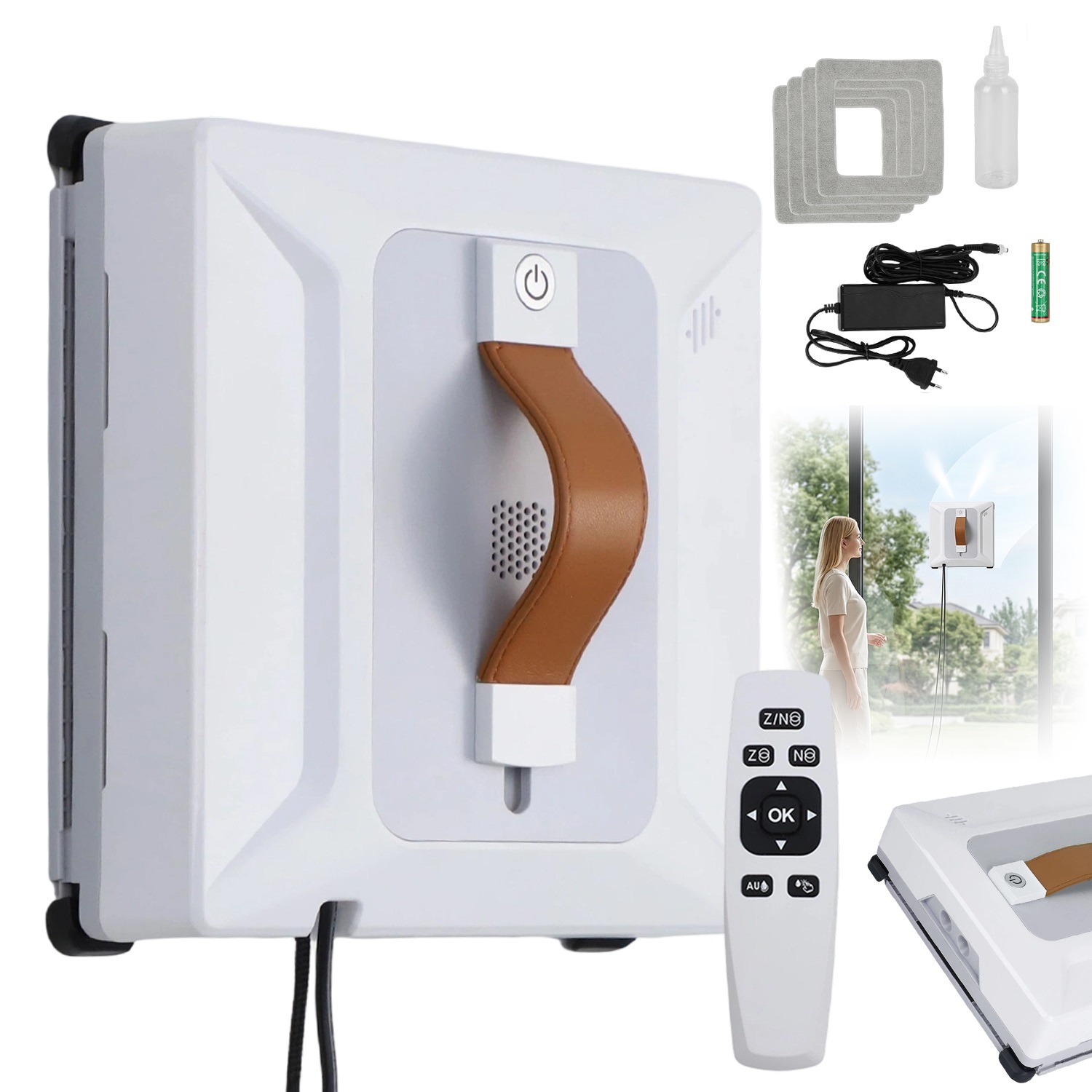 Robot Na Mytí Oken A Zrcadel, Automatická Myčka, Inteligentní Sada