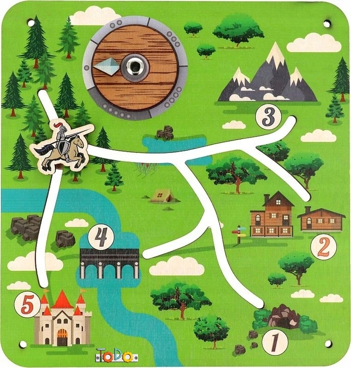 LABIRYNT GRA RYCERZ DO TABLICY MANIPULACYJNEJ V11