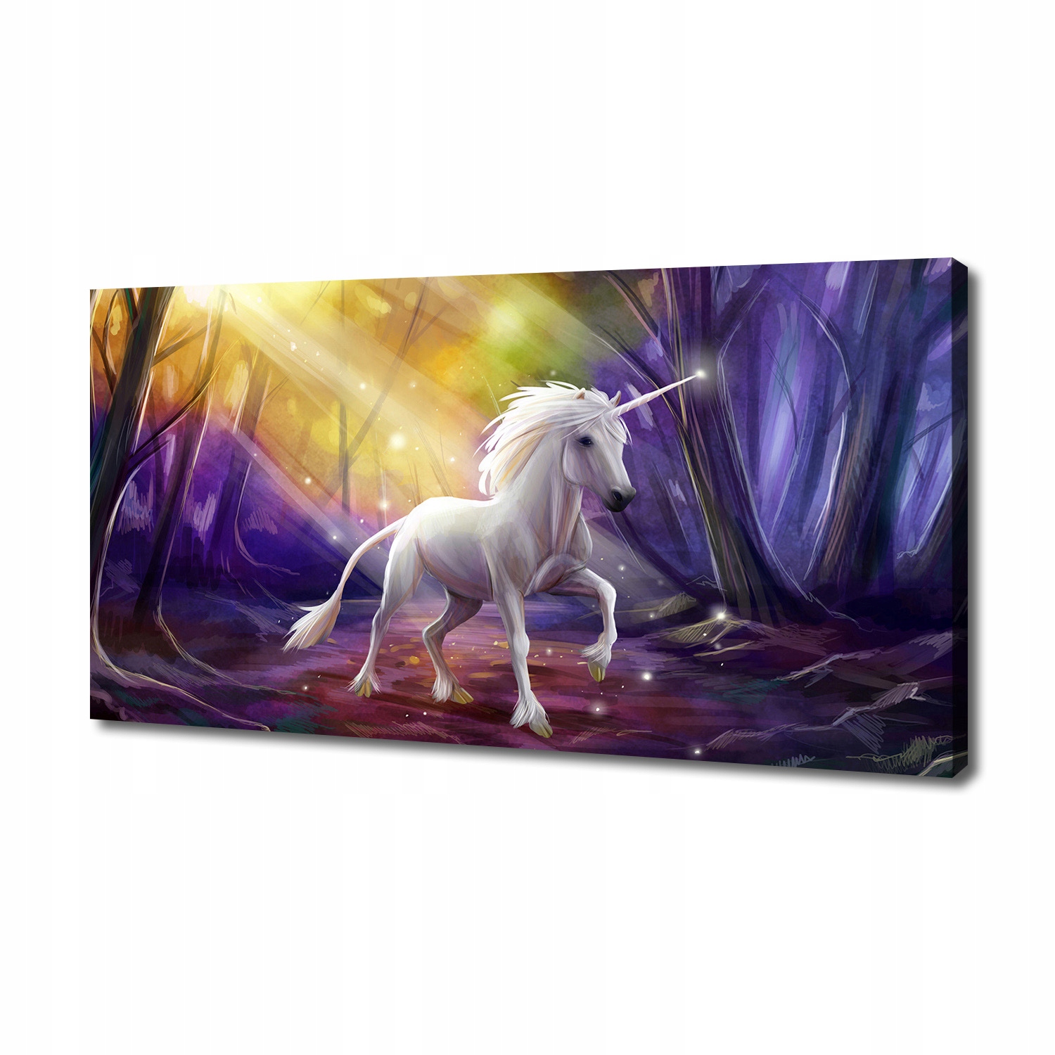

Foto obraz canvas na ścianę Jednorożec 140x70 cm