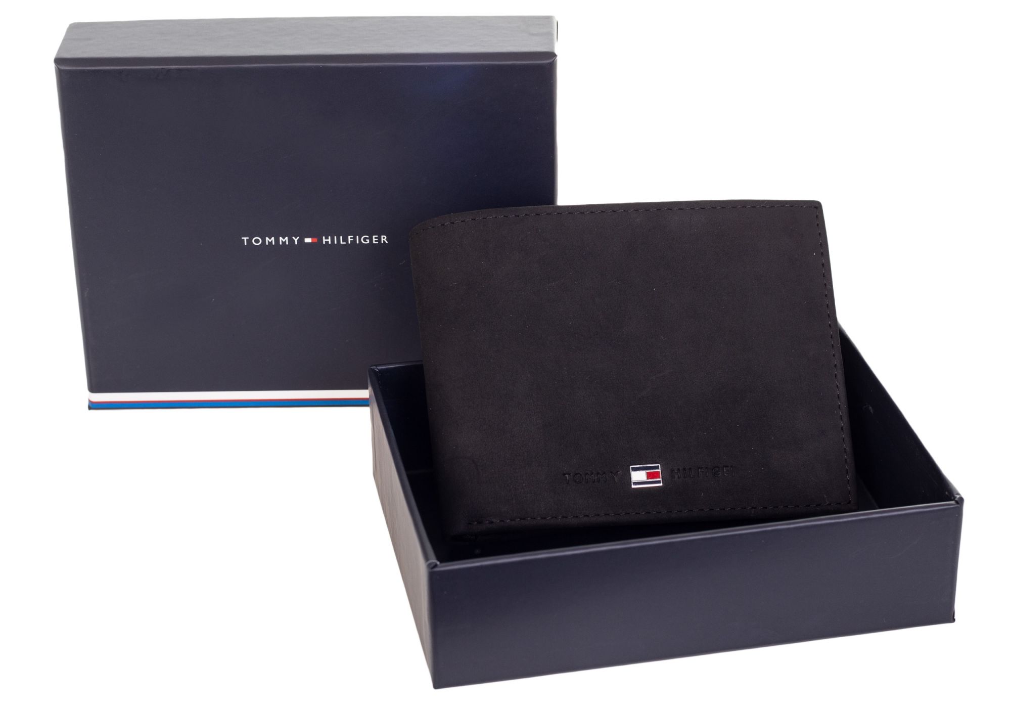 Tommy Hilfiger Pánská Peněženka Johnson CC Flap And Coin Pocket Černá