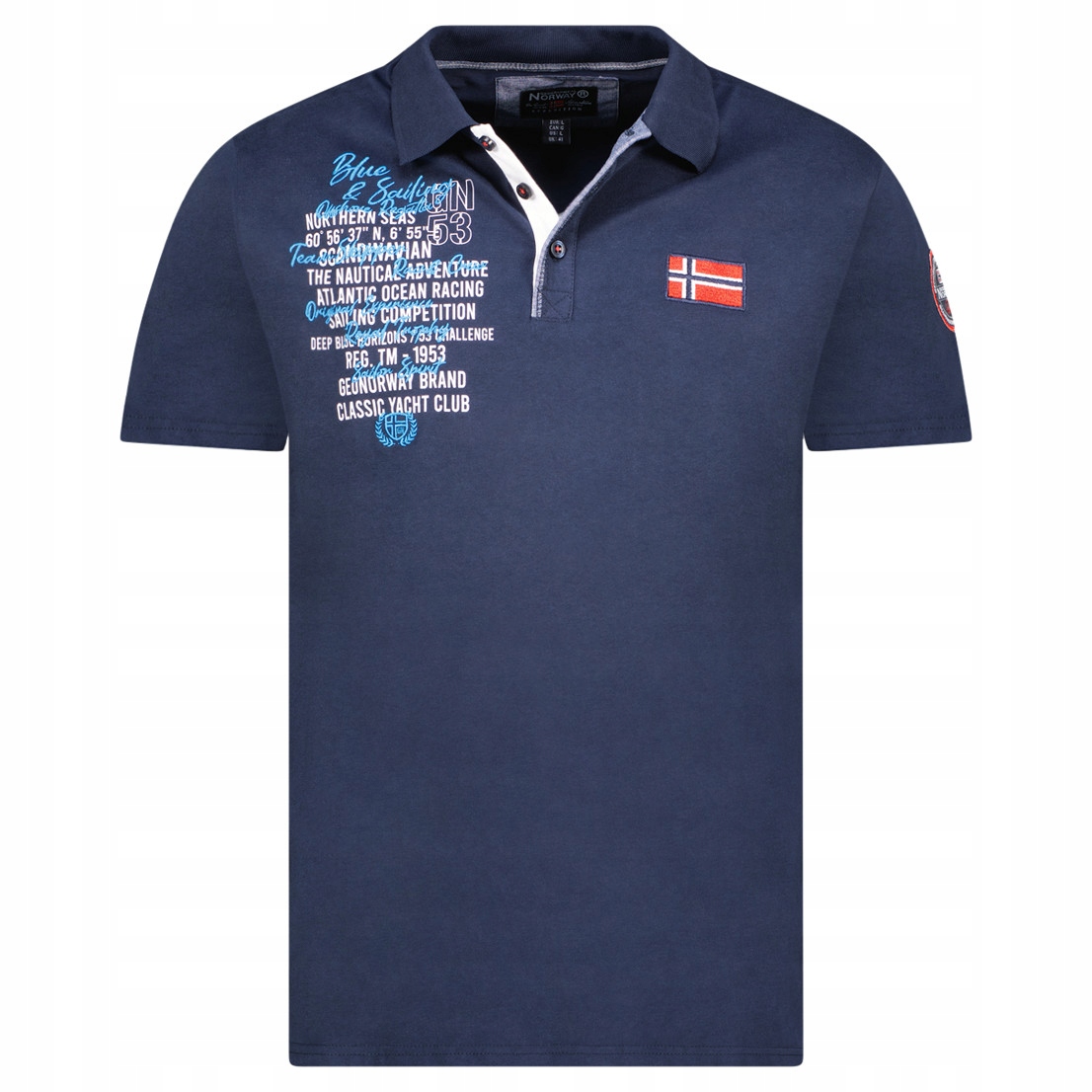 Geographical Norway polokošile pánská Kancre Men L tmavě modrá