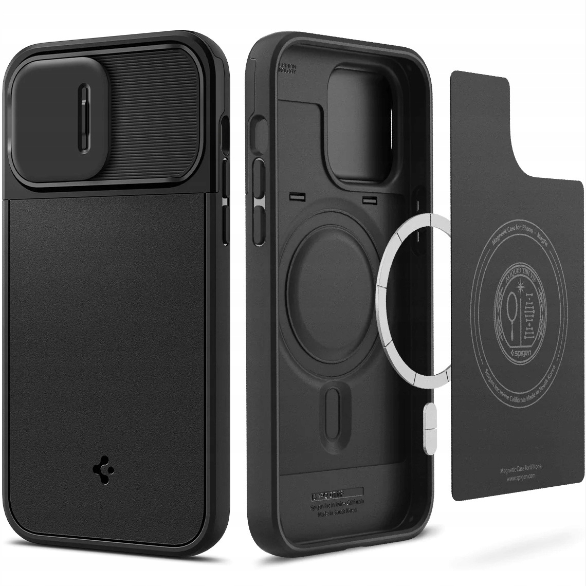 

Etui do iPhone 14 Pro, Spigen Optik Armor Mag case