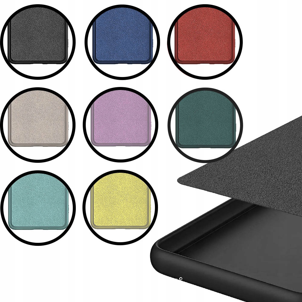 ETUI CASE OBUDOWA PLECKI FUTERAŁ LIQUID DO IPHONE 14 PLUS + SZKŁO Materiał tworzywo sztuczne