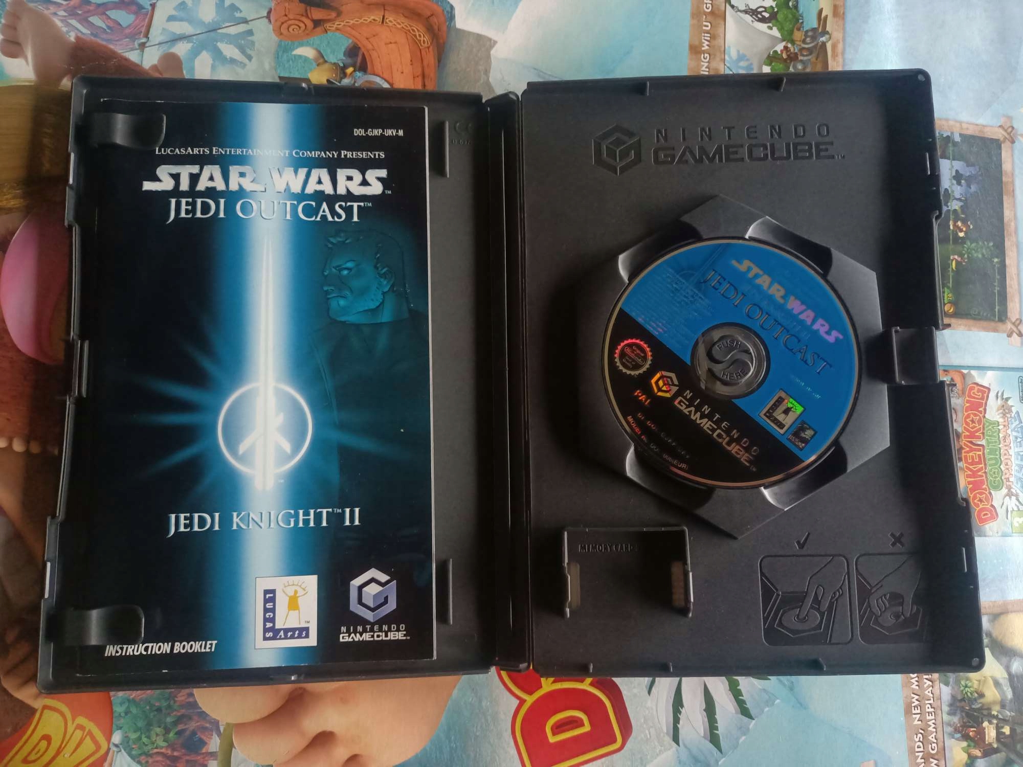 GAMECUBE Star Wars Jedi Knight II: Jedi Outcast / AKCJA Tytuł Gra Star Wars Jedi Knight II: Jedi Outcast Nintendo GameCube