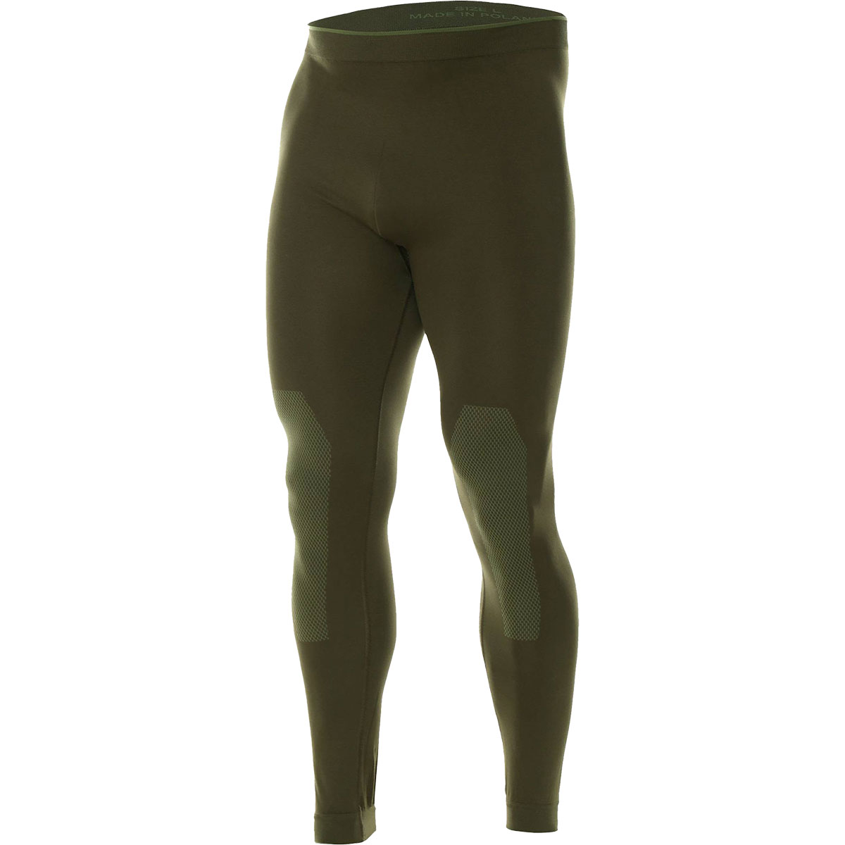 Legginsy termoaktywne szybkoschnące męskie Brubeck Ranger Protect Khaki S