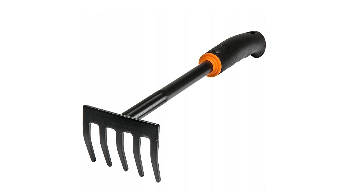 Grabki Metalowe Ogrodnicze do Grabienia Spulchniania DE LUXE KT-Y6004